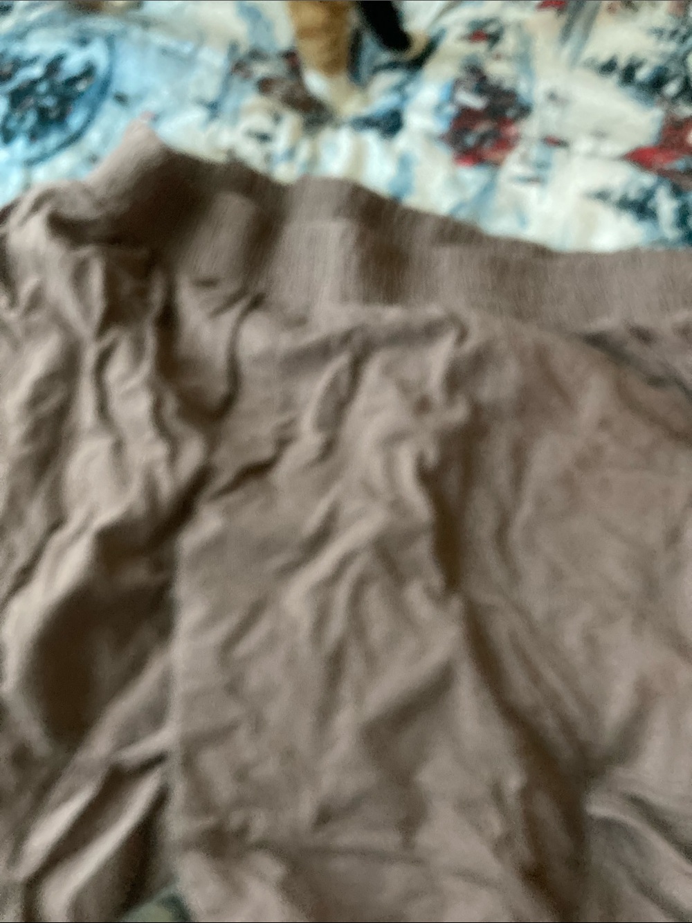 Women's Brown Knit Skirt - Classic Comfort